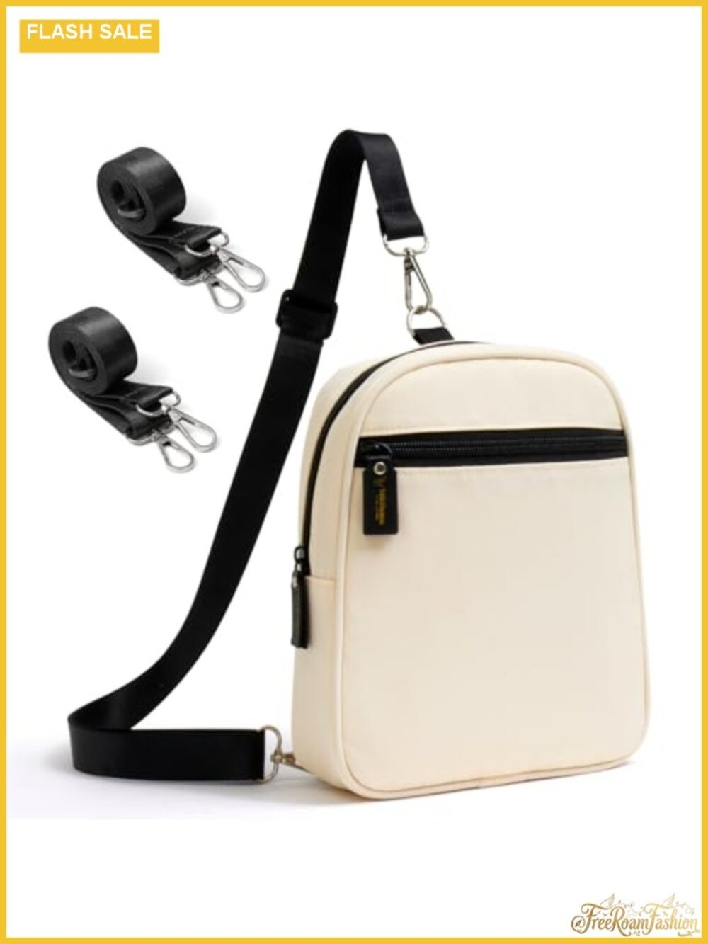 Nylon Crossbody Sling Bag Waterproof Travel Fanny Pack Unisex